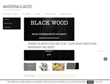Tablet Screenshot of masserialojazzo.it